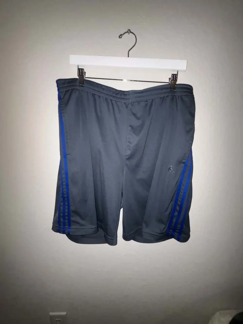 Adidas Climalite Three-Stripe Athletic Training Shorts